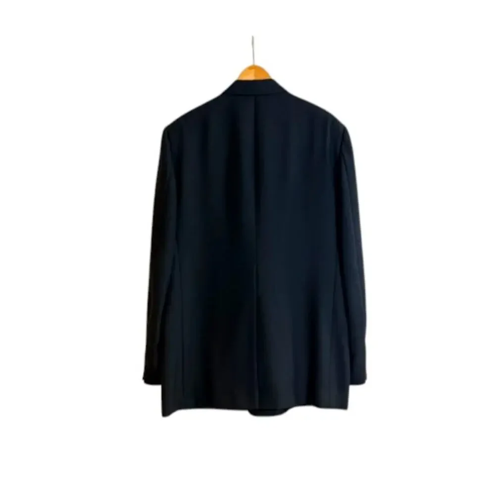 Vintage Christian Dior Monsieur Black Tailored Blazer Approx 42R